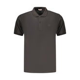 Rifle Black Cotton Men's Polo