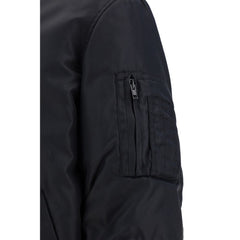 Moschino Black Polyamide Bomber