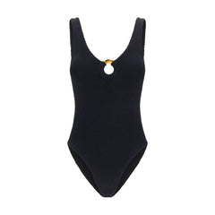 Hunza G Black Polyamide One-Piece Swimsuit