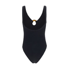 Hunza G Black Polyamide One-Piece Swimsuit