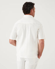 Brunello Cucinelli White Cotton Shortsleeve Shirt