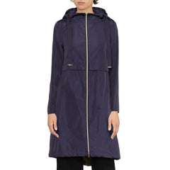 Herno Blue Polyester Coat