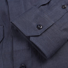 Brunello Cucinelli Blue Triacetate Shirt