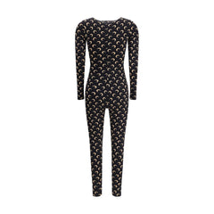 Marine Serre Brown Polyamide Jumpsuit
