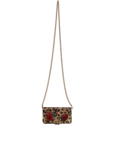 Dolce & Gabbana Flip Cover Bruin Luipaard Kristal iPhone X - XS Hoesje