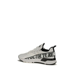 Versace Jeans White Polyester Athletic Sneakers