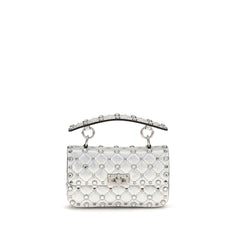 Valentino Garavani Silver Lamb Ovis Aries Aries Handbag