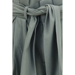 Balmain Bicolor Cotton Bermuda Shorts