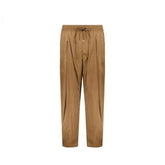 Herno Brown Elastane Casual Pants