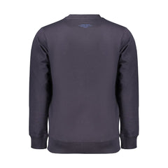 Coveri Moving Blue Cotton Men's Sweatshirt