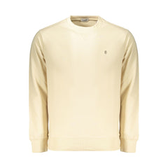 Coveri Moving Beige Cotton Men's Sweatshirt