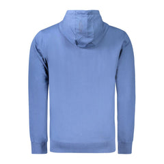 Coveri Moving Blue Cotton Mens Sweatshirt