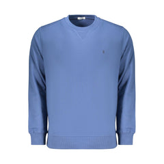 Coveri Moving Blue Cotton Men's Sweatshirt