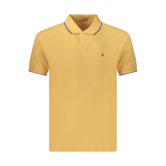 Coveri Moving Orange Cotton Men's Polo Shirt