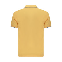 Coveri Moving Orange Cotton Men's Polo Shirt