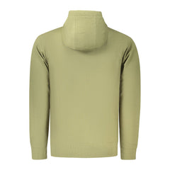 Coveri Moving Verde Cotton Men's Hoodie