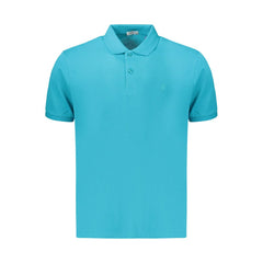 Coveri Moving Azzurro Cotton Men Polo