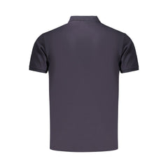 Coveri Moving Blue Cotton Men's Polo