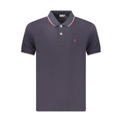 Coveri Moving Blue Cotton Men's Polo