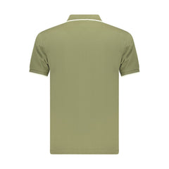 Coveri Moving Green Cotton Men's Polo
