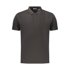 Coveri Moving Black Cotton Men's Polo Shirt