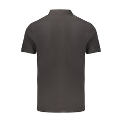 Coveri Moving Black Cotton Men's Polo Shirt