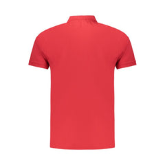 Coveri Moving Red Cotton Men's Polo