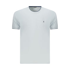 Coveri Moving Azzurro Cotton Mens TShirt