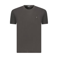 Coveri Moving Black Cotton Men's T-Shirt