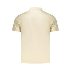Coveri Moving Beige Cotton Men Polo