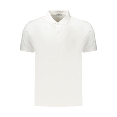 Coveri Moving Bianco Cotton Men's Polo
