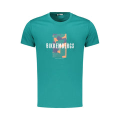 Bikkembergs Verde Cotton Men's T-Shirt