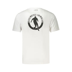 Bikkembergs White Cotton Men's T-Shirt
