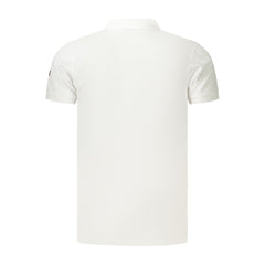 Norway 1963 White Cotton Men's Polo Shirt