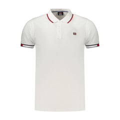 Norway 1963 White Cotton Men's Polo Shirt