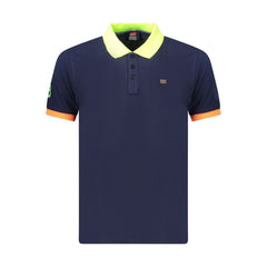 Norway 1963 Blue Cotton Men's Polo Shirt