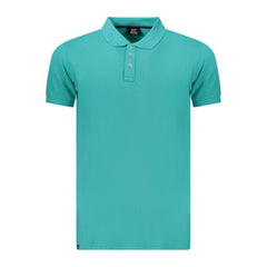 Norway 1963 Azzurro Cotton Men Polo