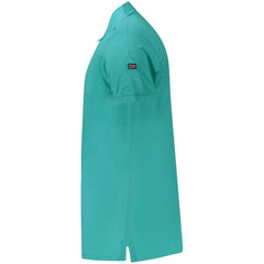 Norway 1963 Azzurro Cotton Men Polo