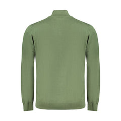 Norway 1963 Verde Cotton Men's Cardigan