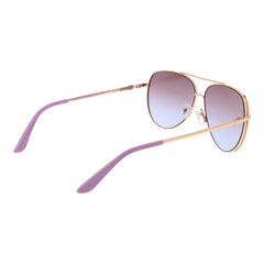 Guess Rose Gold Metal Sunglasses