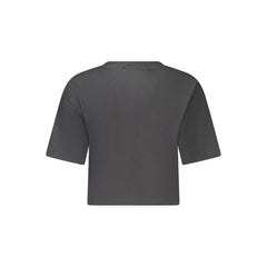 Fila Black Cotton Women's T-Shirt