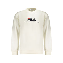 Fila White Cotton Men's Sweatshirt