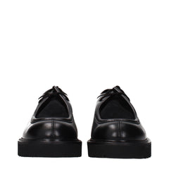 Max Mara Black Leather Oxfords And Derbies