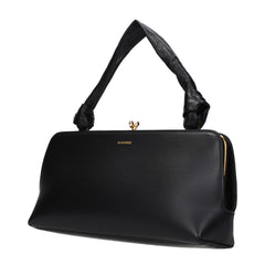 Jil Sander Black Leather Handbag