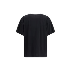 Khaite Black Cotton T-Shirt