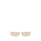 Balenciaga Beige Metal Sunglasses