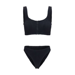 Hunza G Black Polyamide Bikini