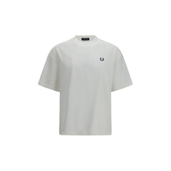 Fred Perry White Cotton T-Shirt