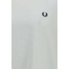 Fred Perry White Cotton T-Shirt