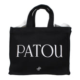 Patou Black Cotton Handbag